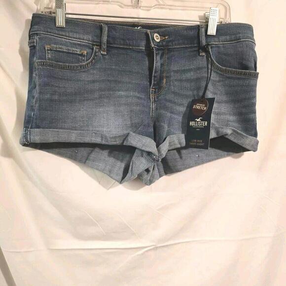 Hollister Advanced Stretch 11 Low Rise New Short Short W30 Fitted 2-in (76-5) - Picture 3 of 10